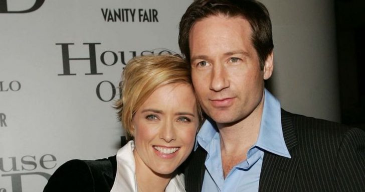 who is David Duchovny married to now?