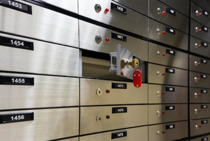 what does a safety deposit key look like